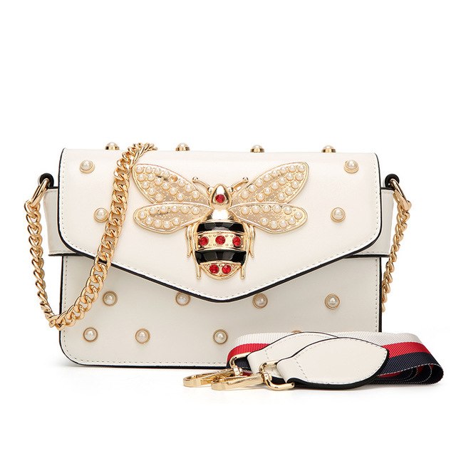 Vintage Bee Flap Bag