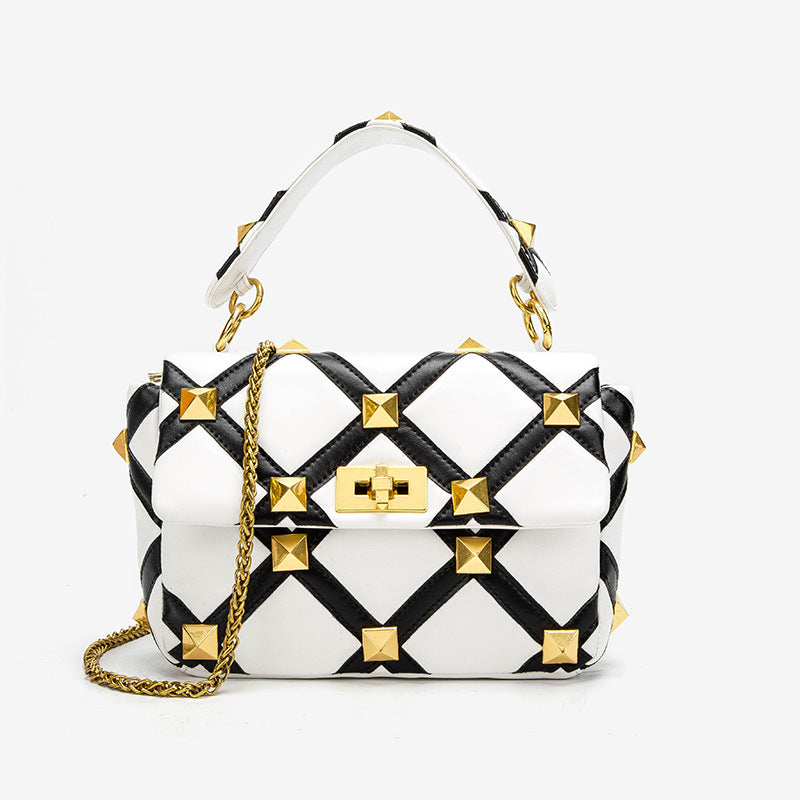 Plaid One-Shoulder Bag