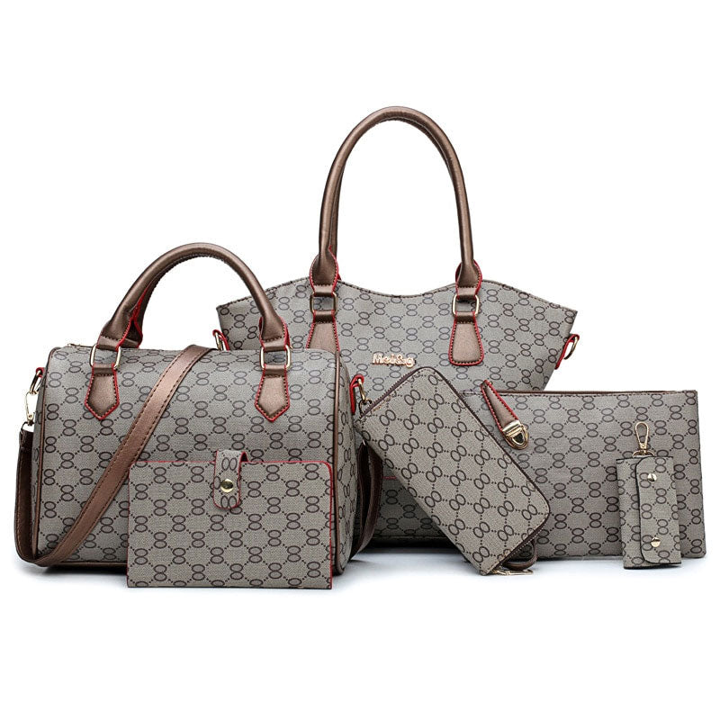 Leather Handbag Set