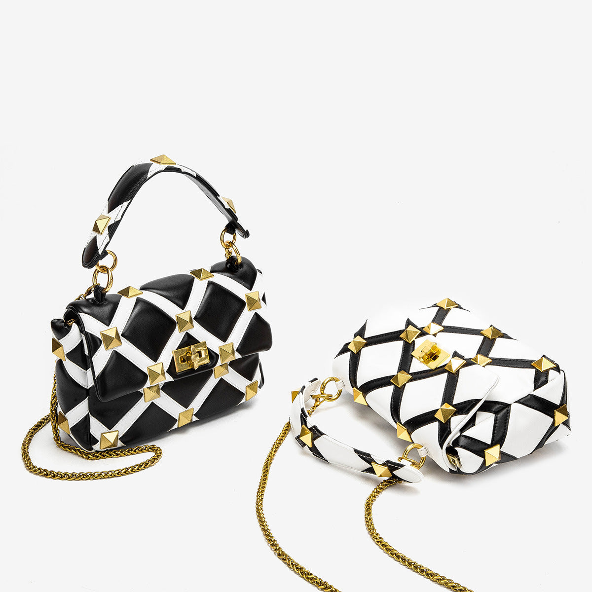 Plaid One-Shoulder Bag