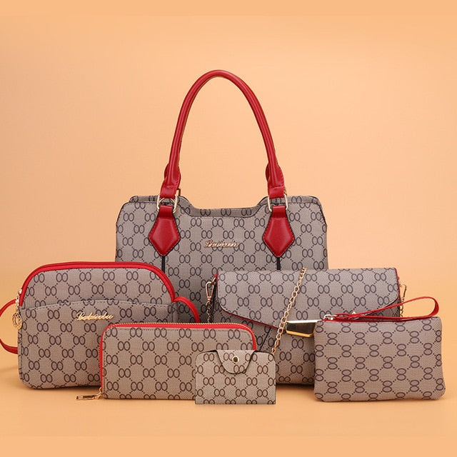 Six Piece Set of Bags