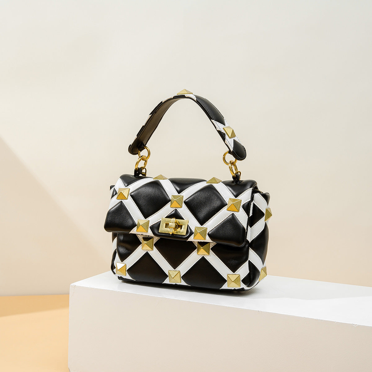 Plaid One-Shoulder Bag