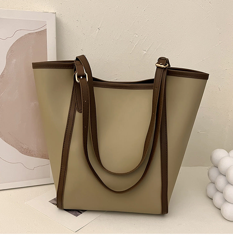 High-End Bucket Shoulder Bag