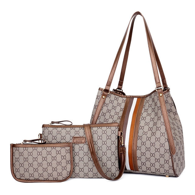 Three Piece Hit Color Bags
