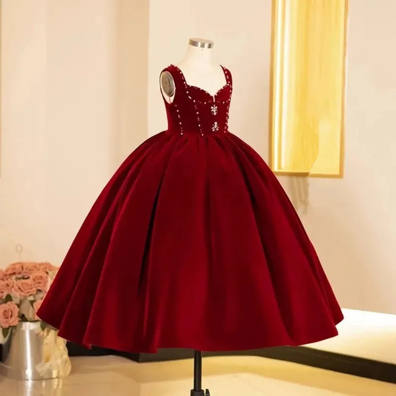 Burgundy Royale Ball Gown