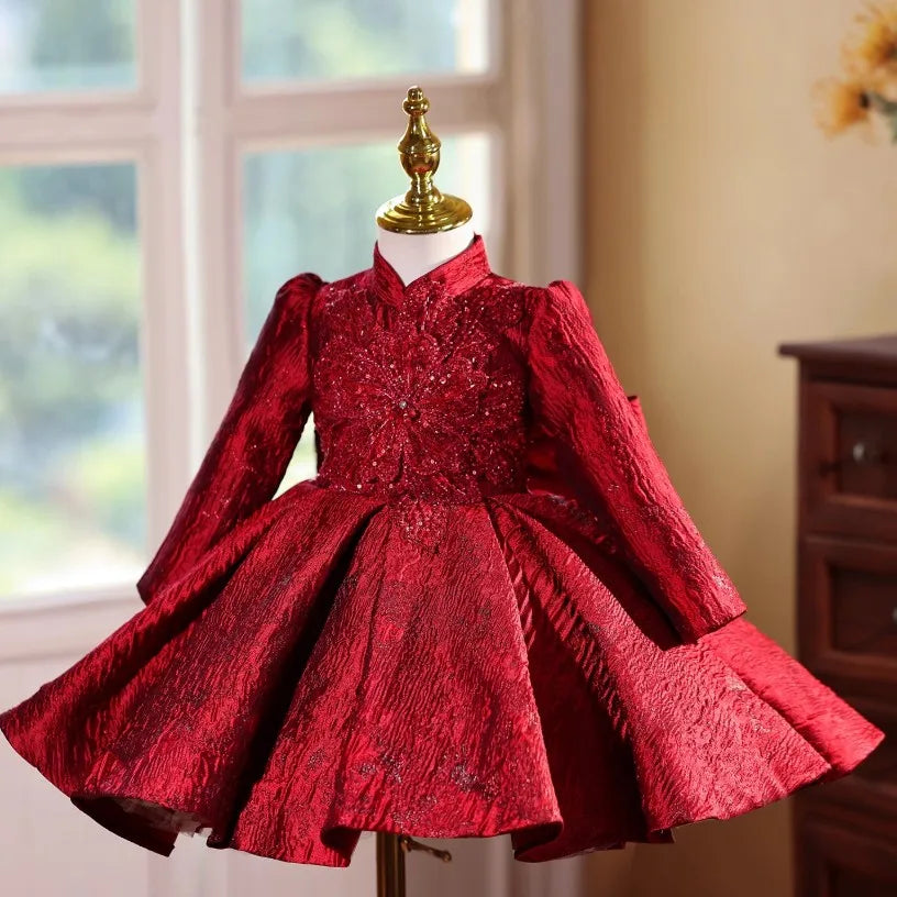Scarlet Starburst Royal Dress