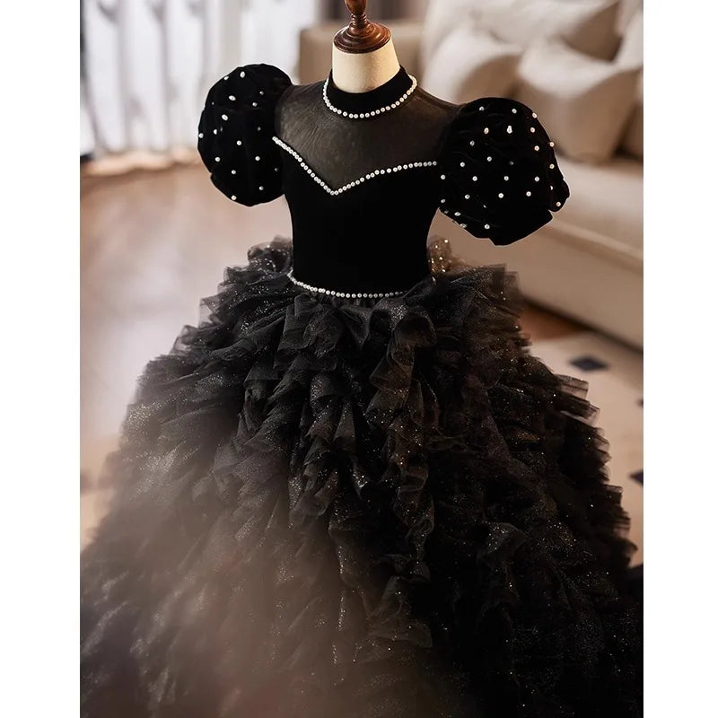 Midnight Sparkle Royale Gown