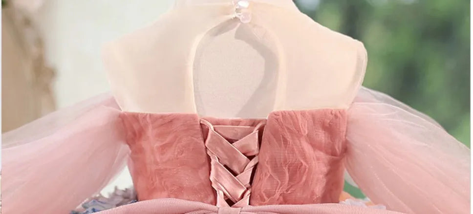 Rainbow Meadow High-Low Tutu Gown