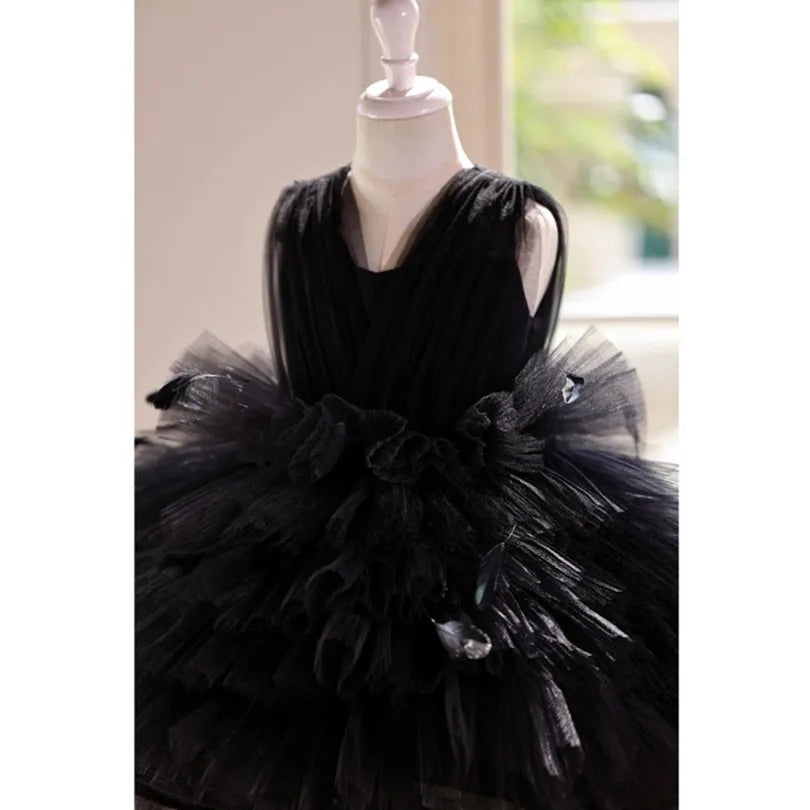 Midnight Swan Tulle Dress