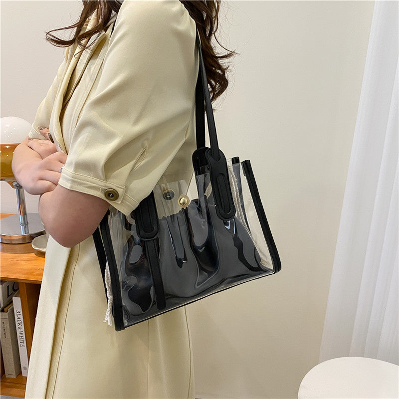 Trendy Transparent Jelly Bag