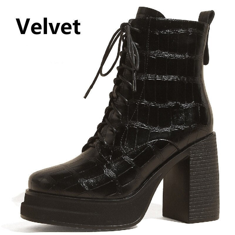 High Heel Ankle Boot
