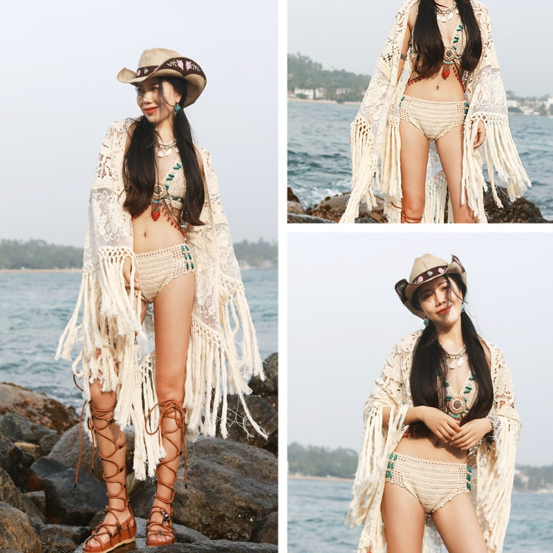 Fashionable Lace Shawl