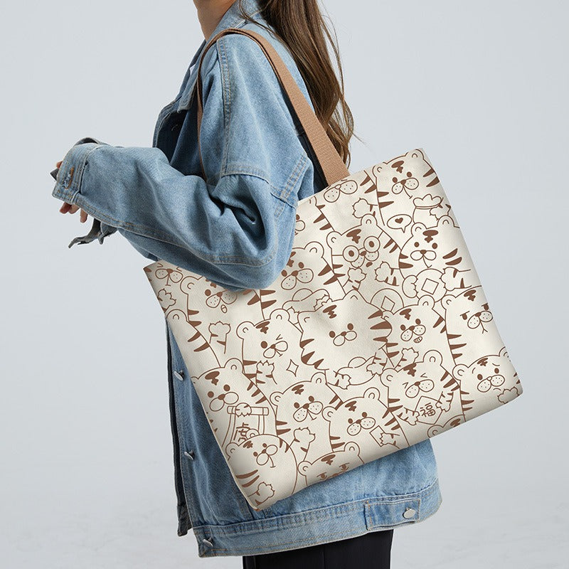 Large Canvas Tote Bag