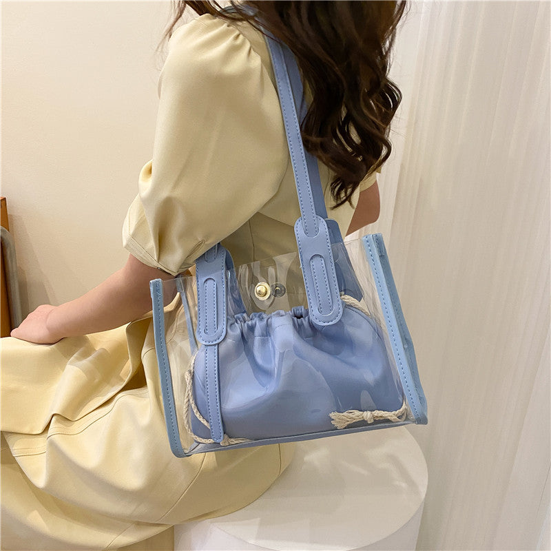 Trendy Transparent Jelly Bag