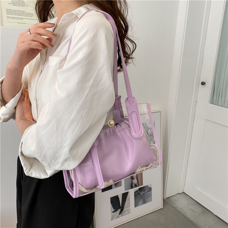 Trendy Transparent Jelly Bag