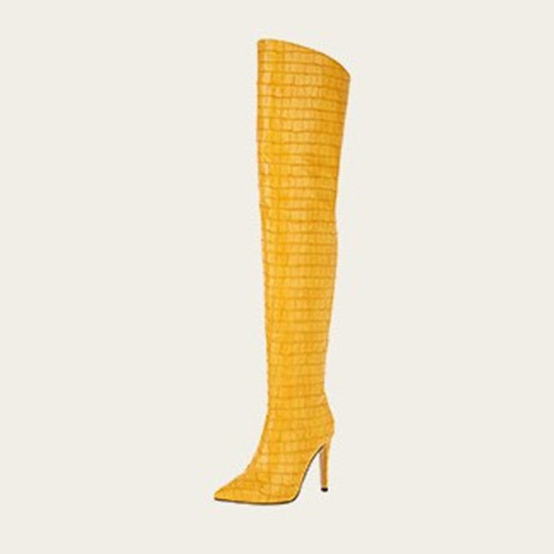 Over-the-Knee Stiletto Boots