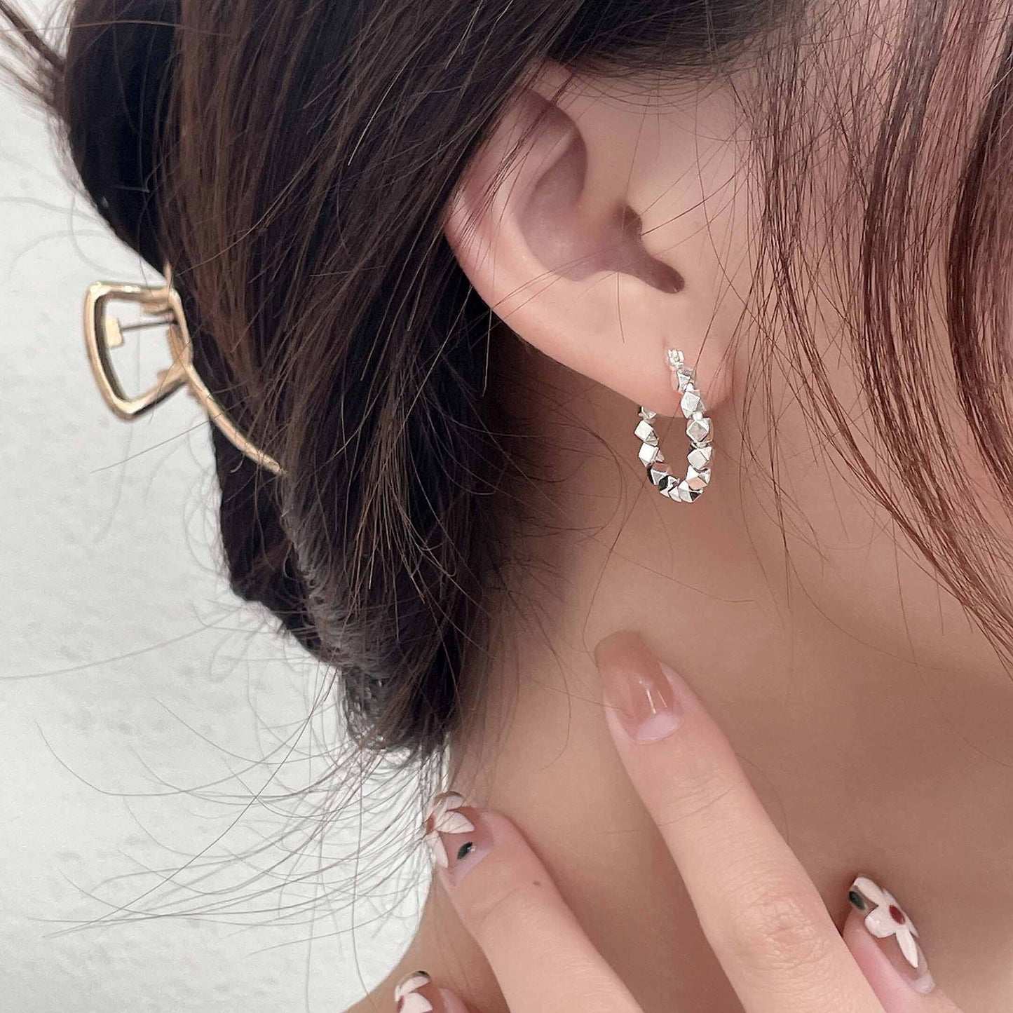 Sterling Silver 925 Broken Earrings