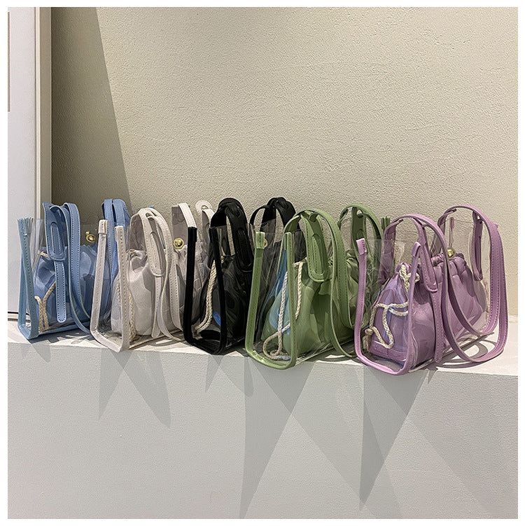 Trendy Transparent Jelly Bag