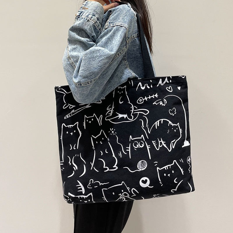 Large Canvas Tote Bag