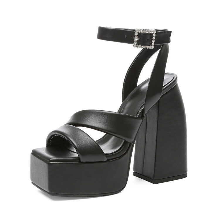 Summer High-Heeled Sandals