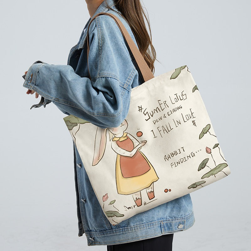 Large Canvas Tote Bag