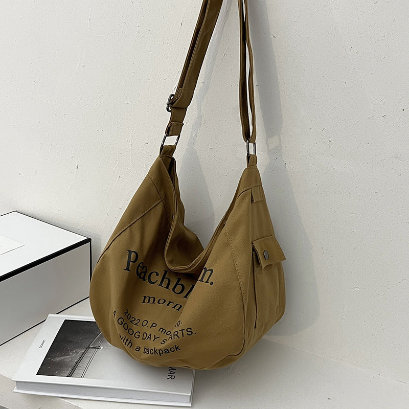 New Trendy Letter Canvas Bag