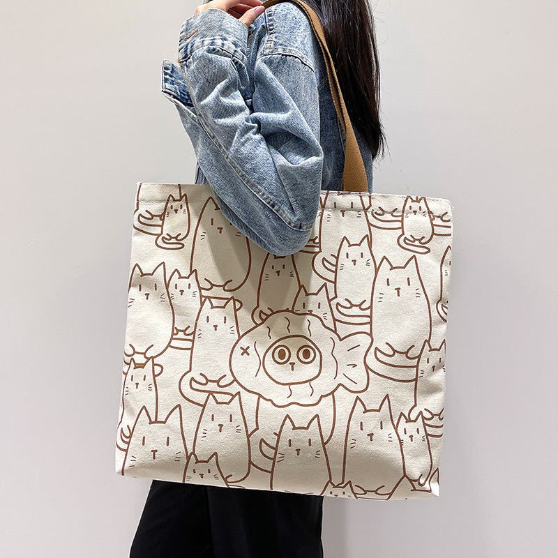Large Canvas Tote Bag