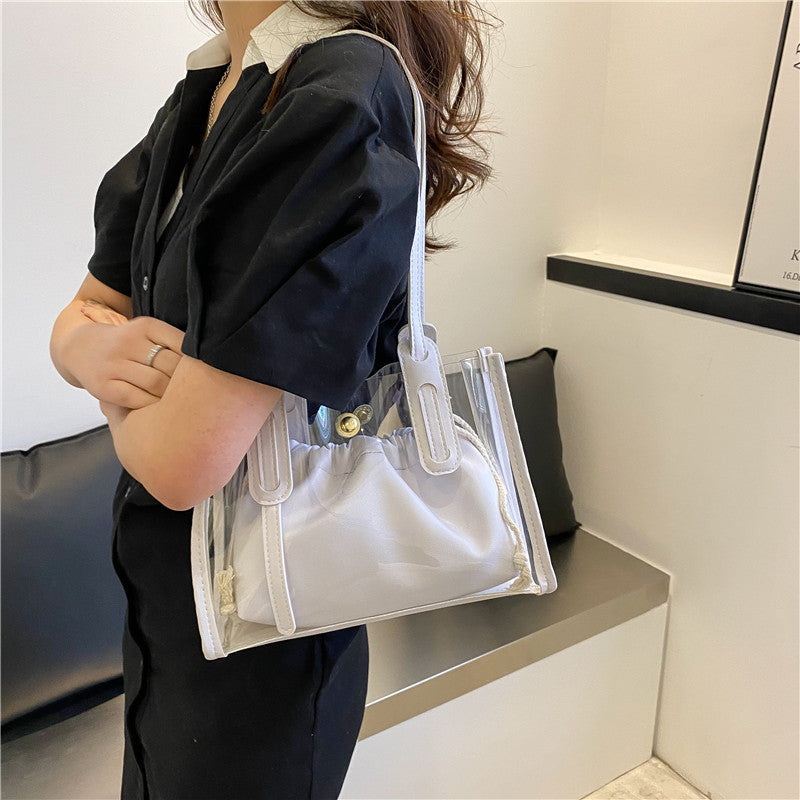 Trendy Transparent Jelly Bag