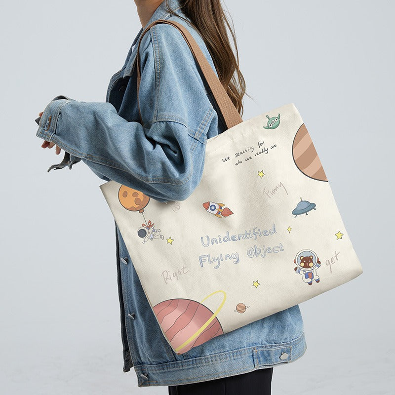 Large Canvas Tote Bag