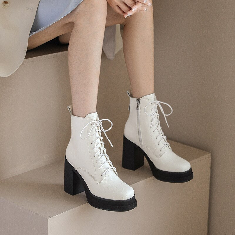 High Heel Ankle Boot