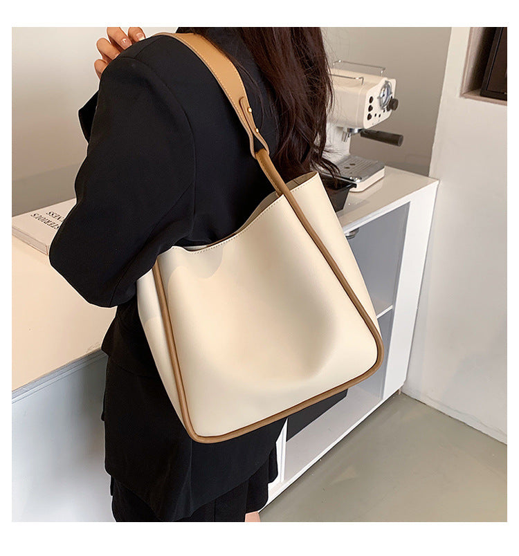 PU LEATHER TOTE BAG