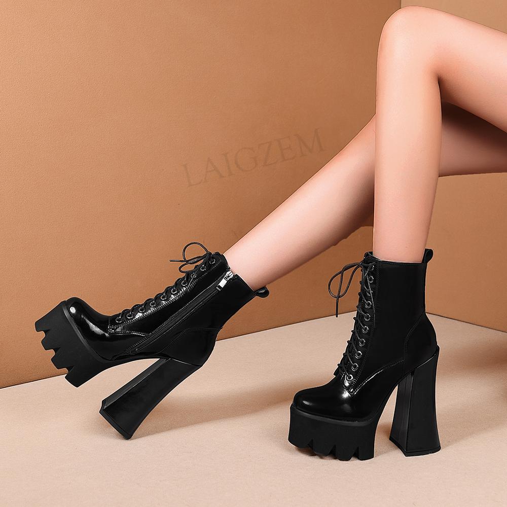 High-Heeled Ankle Boots