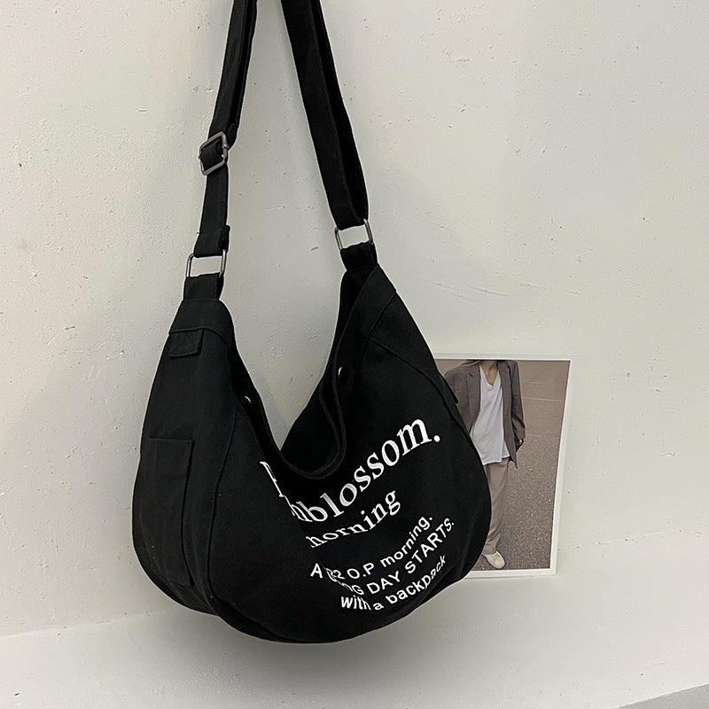 New Trendy Letter Canvas Bag