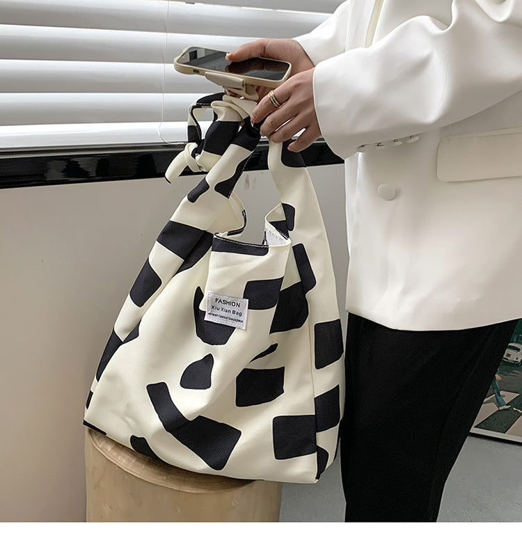 Trendy Canvas Tote Bag