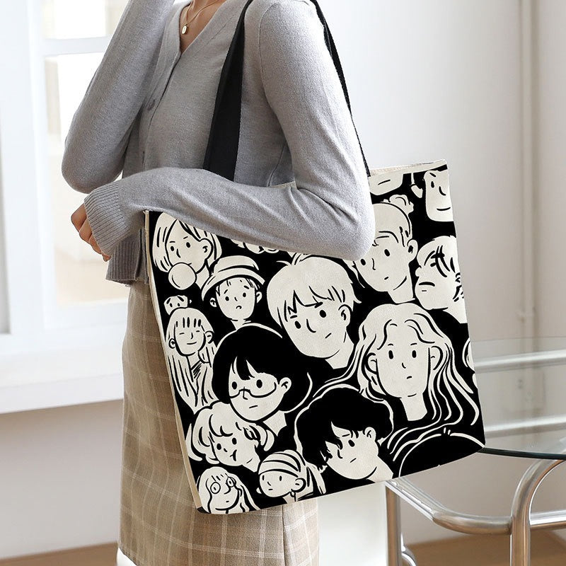 Large Canvas Tote Bag