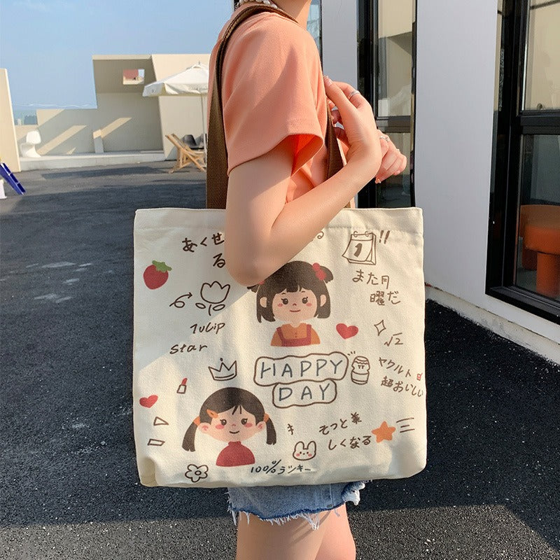 Large Canvas Tote Bag