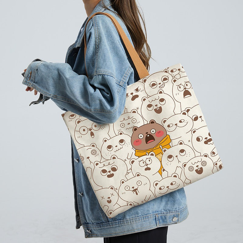 Large Canvas Tote Bag