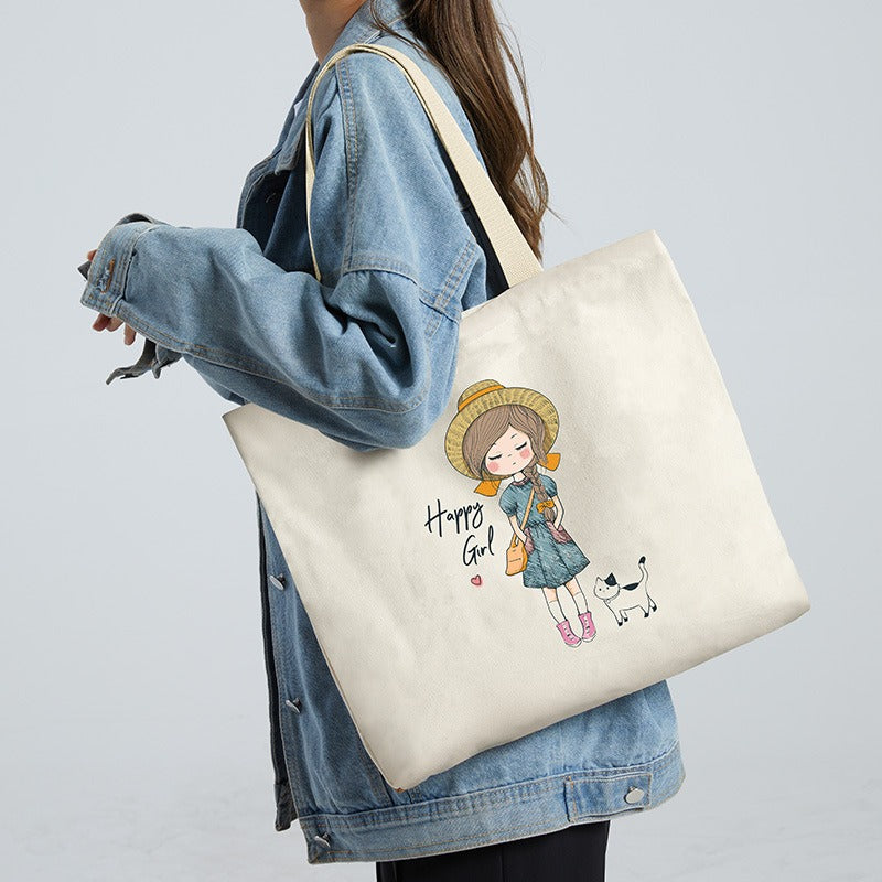 Large Canvas Tote Bag