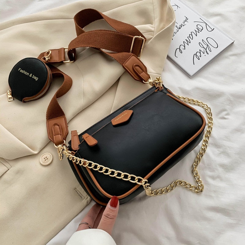 Luxury Designer Shoulder Set Bag