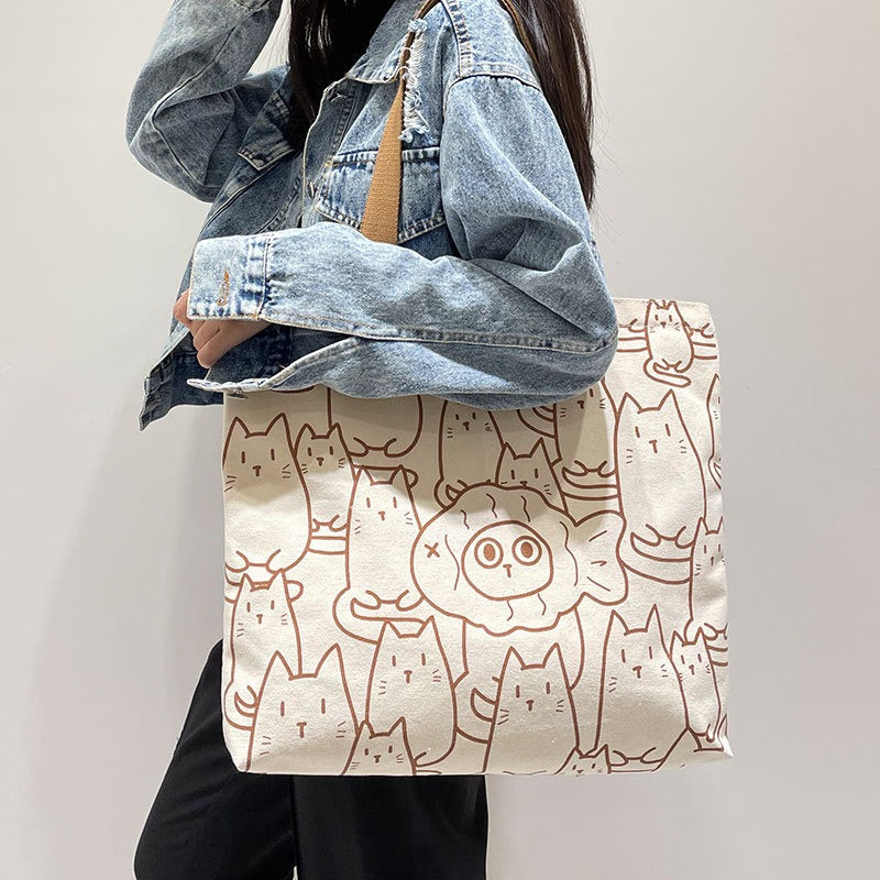 Large Canvas Tote Bag