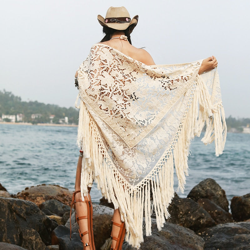 Fashionable Lace Shawl