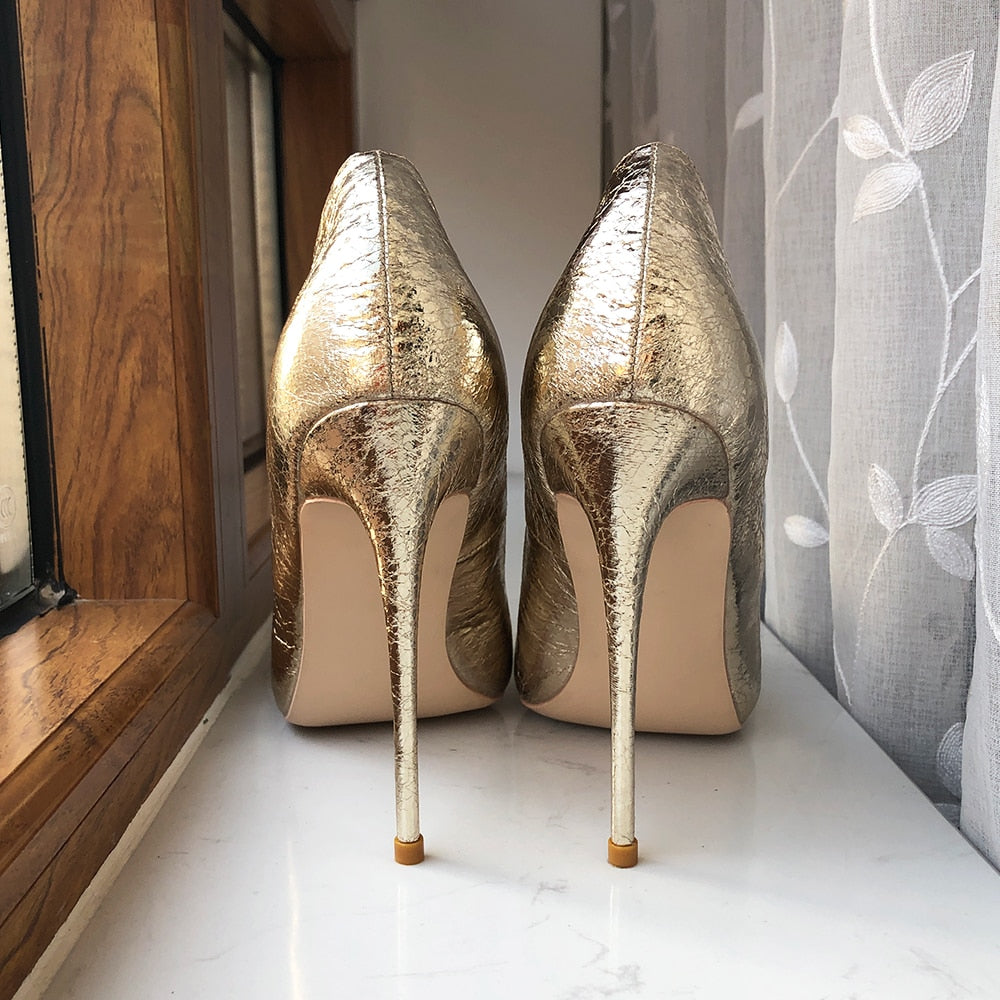 Shiny Stiletto High Heel