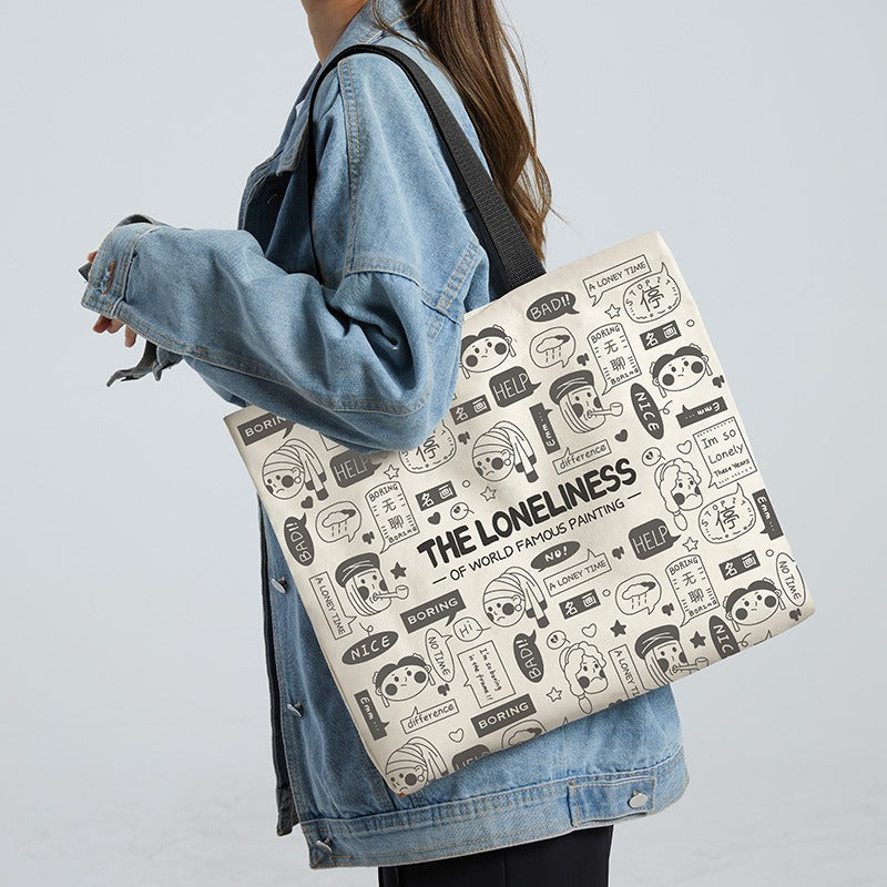 Large Canvas Tote Bag