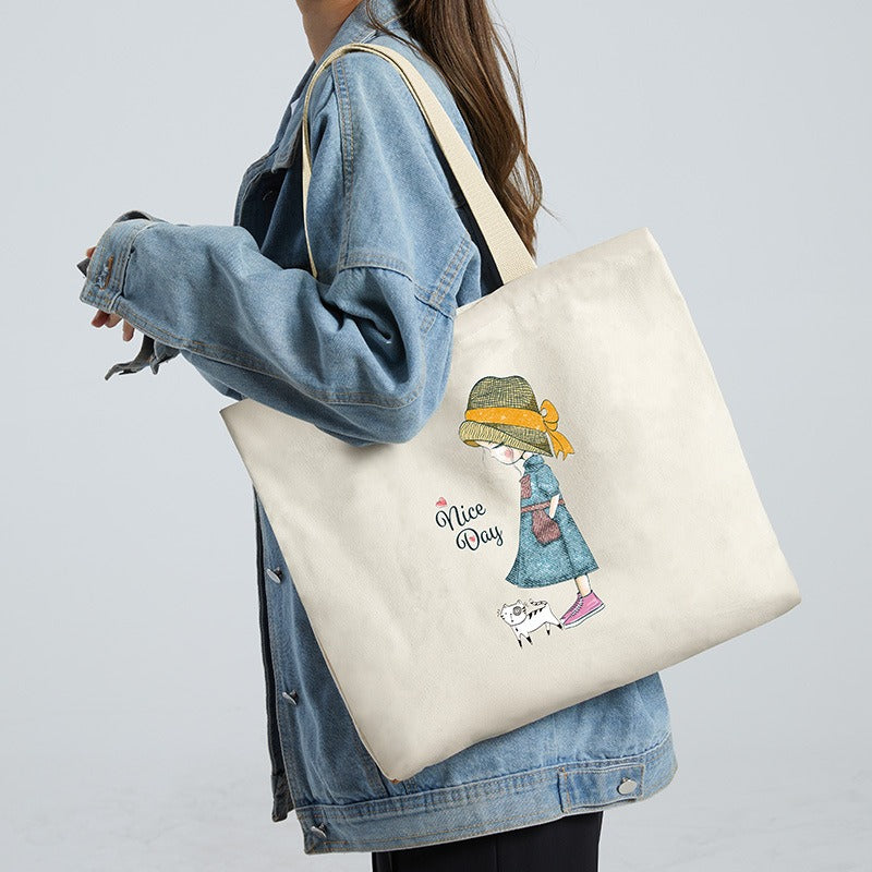 Large Canvas Tote Bag