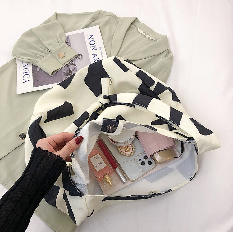 Trendy Canvas Tote Bag