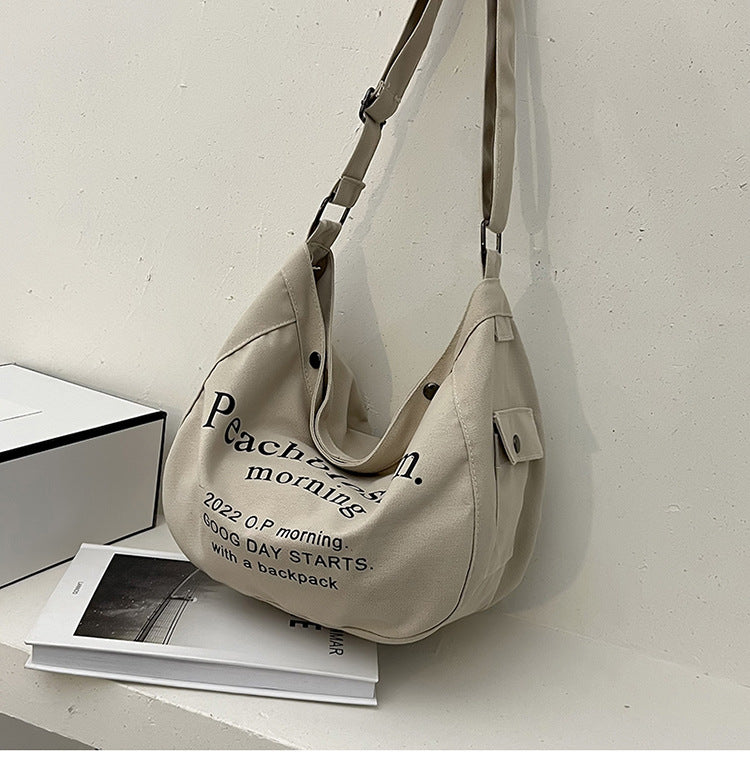 New Trendy Letter Canvas Bag