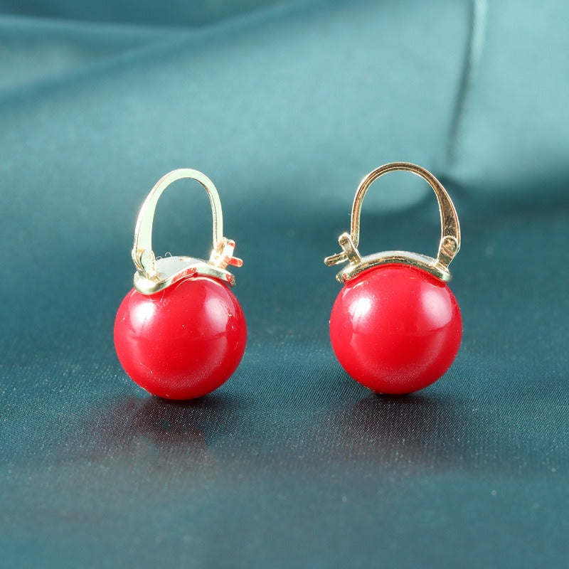 Luxury Korean Light Pearl Earrings