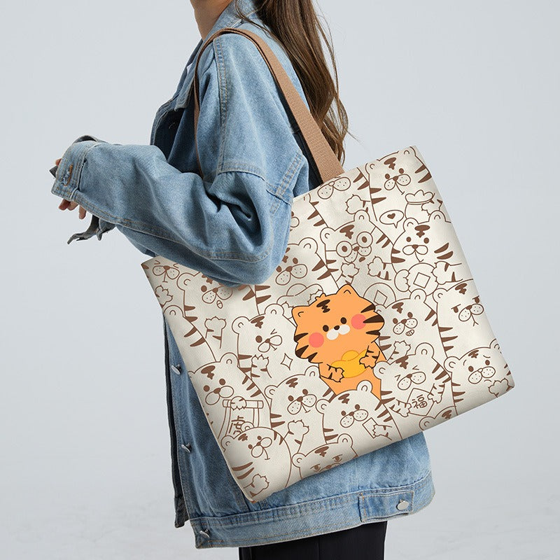 Large Canvas Tote Bag