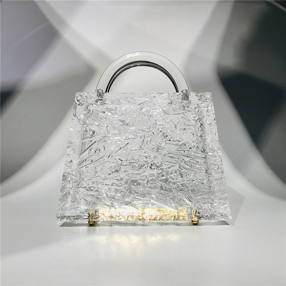 Clear Acrylic Clutch Bag