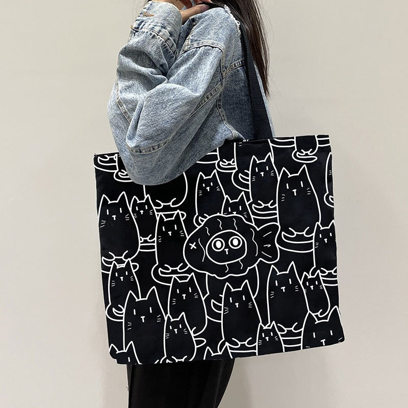 Large Canvas Tote Bag